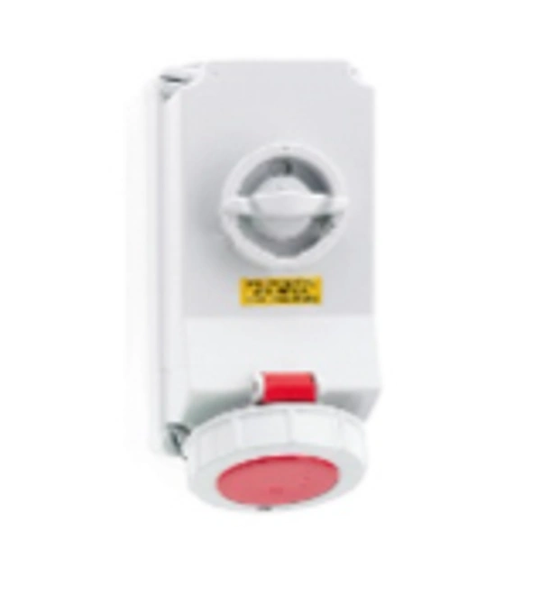 Neptune 125A 5PIN IP67 Socket Outlet Inter Locked THREE PHASE Neptune - 125A - 5 PIN- 16622