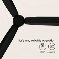 Crompton Energion Groove Ceiling Fan- Onyx