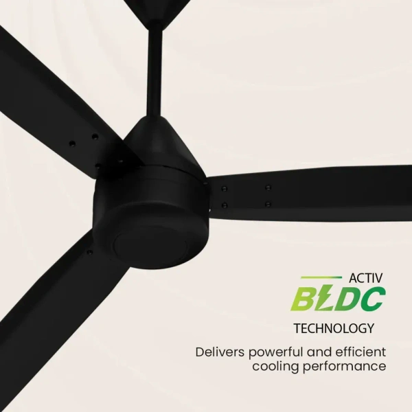 Crompton Energion Groove Ceiling Fan- Onyx