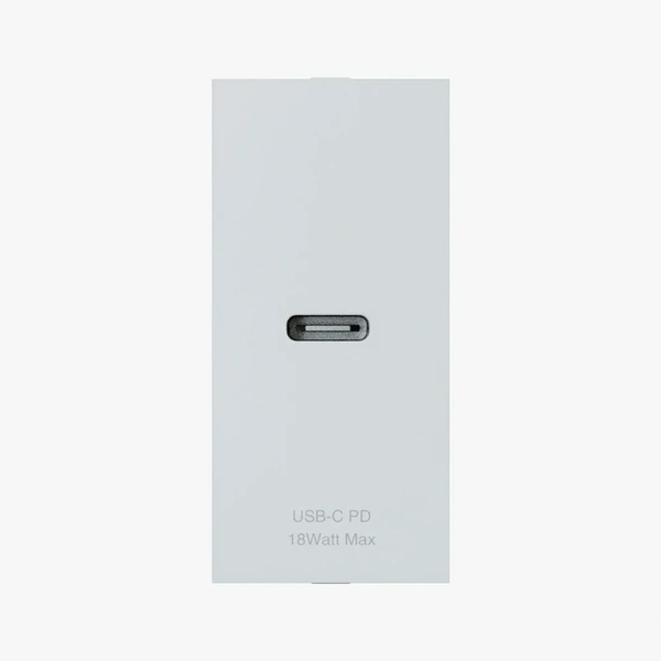 Anchor Penta Modular C Type 18W Socket - 65612