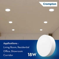 Crompton STYLUS ROUND SURFACE LED PANEL CROMPTON - 18W