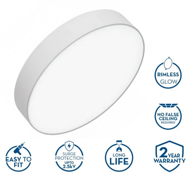 Crompton STYLUS ROUND SURFACE LED PANEL CROMPTON - 12W