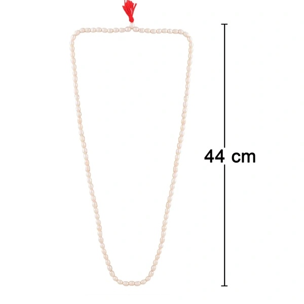 Natural Pearl 108 Beads Mala Oval ( 7 MM ) - π΄ Prepaid Only