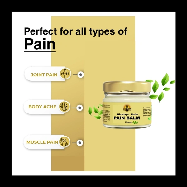 Himalaya Herbs Pain Balm - 2 Psc - 2 Psc - 25gram 🔴 Prepaid Only