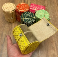 Matki Embroidered Bangle Box - 🔴 Prepaid Only