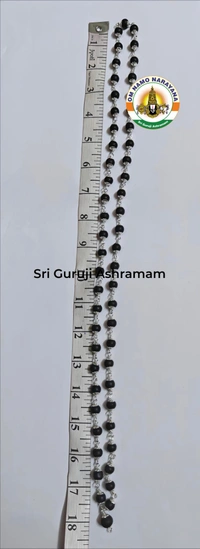 Original Karungali Mala - German Silver 8 Mm