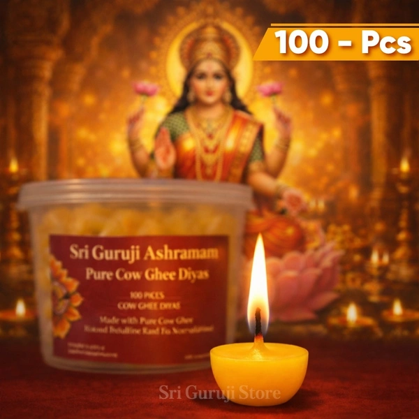 Ghee Diya - ( Pack of 100 Pcs) -