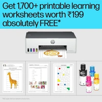 HP Smart Tank 210 Single Function WiFi Colour Printer (Upto 12000 Black and 6000 Colour Pages Included in The Box)