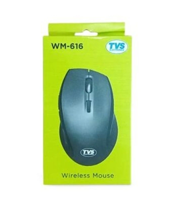 Tvs WM-616 Wireless Mouse  - Black