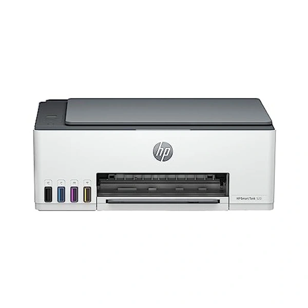 HP Smart Tank 520 All-in-one (Print, Scan& Copy) Colour Printer with 1 Extra Black Ink Bottle (Upto 12000 Black & 6000 Colour Prints) & 1 Year Additional Warranty with PHA; Claim Free Smart Watch