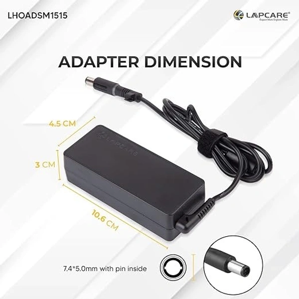 Lapcare LAPCARE 65W 18.5V Laptop Adapter