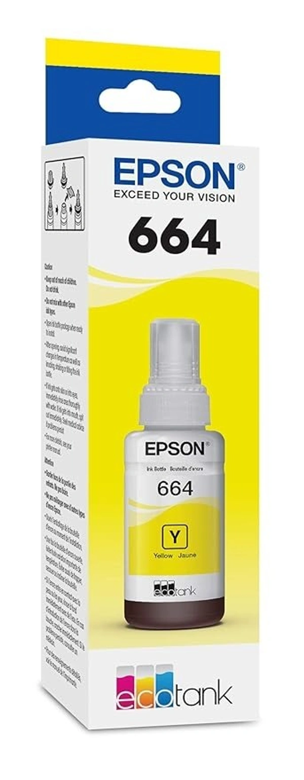Epson 664 Yellow Ink