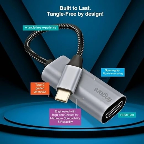 Fingers FINGERS C2HDMI Type-C to HDMI Hub