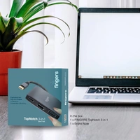 Fingers TopNotch 3-in-1 Type-C USB HUB