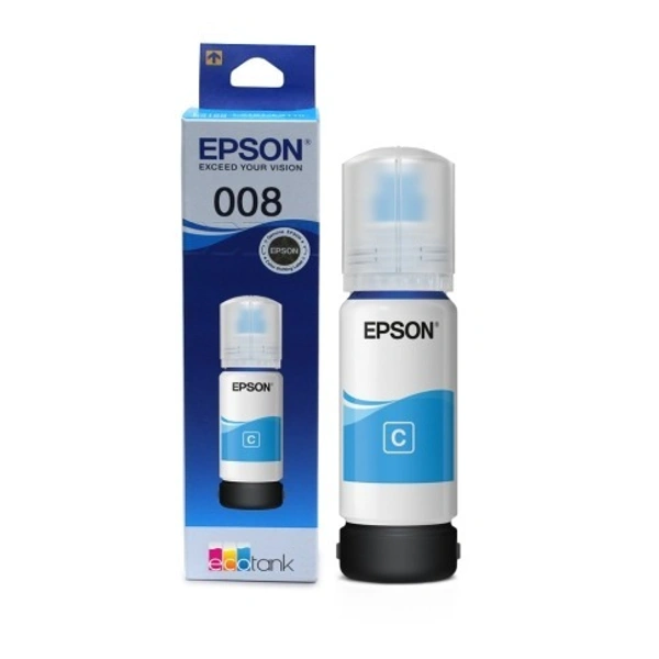 Epson Cyan Ink Bottle 008