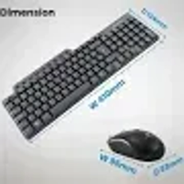 Zebronics Judwaa 555 Combo Mouse and Wired USB Laptop Keyboard