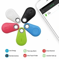 Smart Key Finder Locator GPS Tracking Device for Kids Boys Girls Pets Cat Dog Keychain Wallet Luggage Anti-Lost Tag Alarm Reminder Selfie Shutter. - Anti Lose Device, Pack Of 1