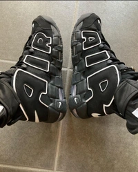 Nike Air More Uptempo Black - 40-45
