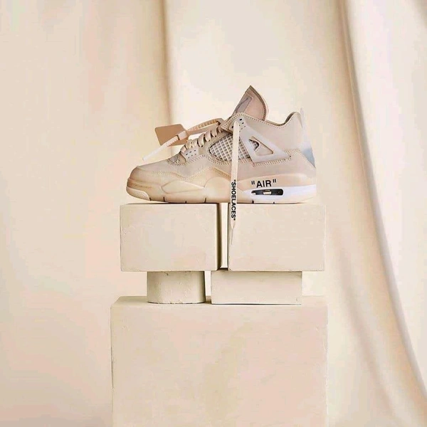 Jordan retro 4 off white cream sail