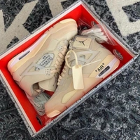 Jordan retro 4 off white cream sail