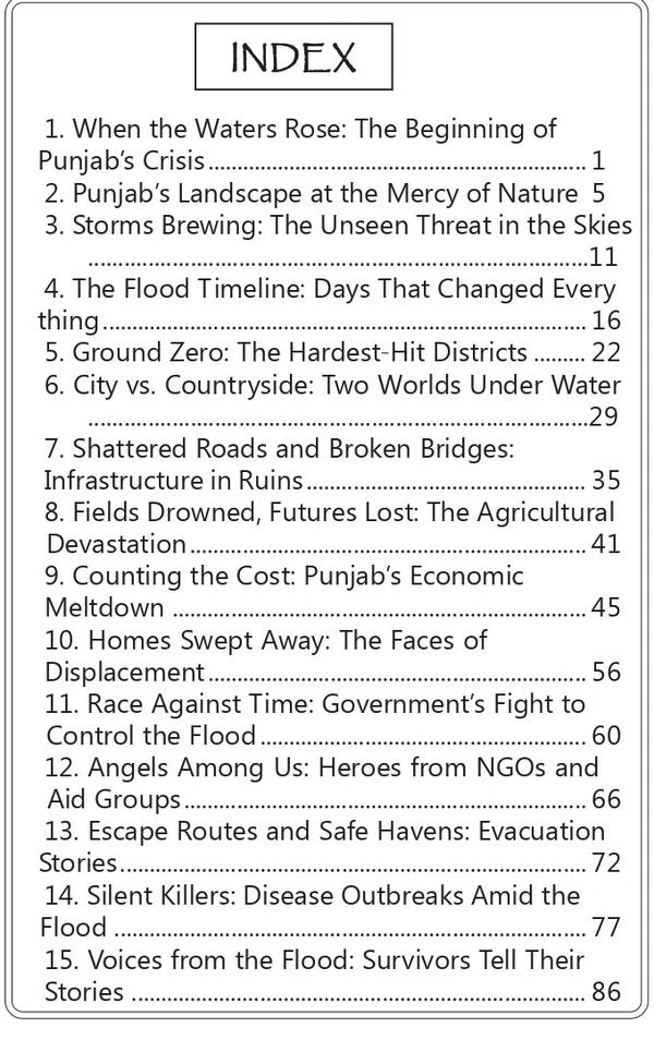 Vinod Publications PUNJAB FLOODS 2025 - Sukhwinder Singh