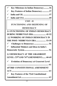 Vinod JAMMU B.A. 3rd Sem - Functioning of Indian Democracy (Understanding Indian Democracy) Codes: UMJPST 303, UMIPST 304 (As Per JAMMU UNIVERSITY Under NEP 2020) - VINOD PUBLICATIONS ; CALL 9218-21-9218 - Murtaza Ahmed, Zain Bin Hussain Batt, Jahangeer Ahmad Bhat, 978-93-95505-71-0