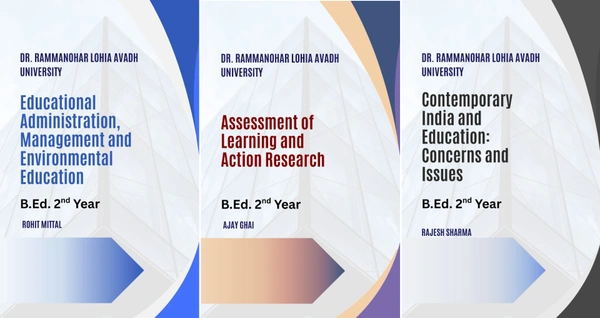 Vinod Publications B.Ed. 2nd Year Text Books Combo - Dr. Rammanohar Lohia Avadh University - Rohit Mittal, Ajay Ghai, Rajesh Sharma