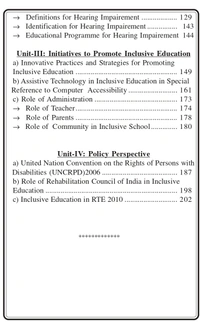 Vinod Publications Inclusive Education B.Ed. Sem-4 P.U, English Medium - Dr. Neetu Upveja, Dr. Raj Dulari Makhecha, 978-81-969592-8-9
