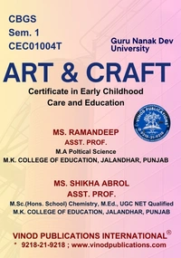 Vinod Publications International Book Mart GNDU 1st Semester ECCE (Early Childhood Care and Education) English Medium - Dr. Kamini Sehgal, Ms. Balwinder Nagpal, Lovleen Kaur, Ms. Shikha Abrol, Dr. Ajay Kumar, Ms. Ramandeep, Ms. Shikha Abrol, Ms. Balwinder Nagpal, Dr. Navdeep Singh Rahul, 978-93-7417-900-0