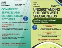 Vinod Publications International Book Mart GNDU 2nd Semester ECCE (Early Childhood Care and Education) English Medium - Dr. Jasleen Kaur - Ms. Ramandeep, Dr. Vimple Chopra - Dr. Navdeep Singh Rajji, Ms. Ramandeep - Ms. Shikha Abrol - Ms. Balwinder Nagpal, Dr. Kamini Sehgal - Dr. Chaman Singh Thakur, 978-93-7417-016-8