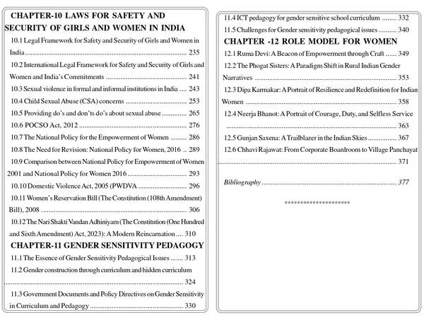 Vinod Publications GENDER EDUCATION  (As per NEP 2020 A resource book for B.Ed., ITEP and M.Ed. Program) - Dr. Amit Kumar, Dr. Amit Singh, Dr. Geeta Rani, Dr. Neha Bishnoi, 978-81-969592-4-1