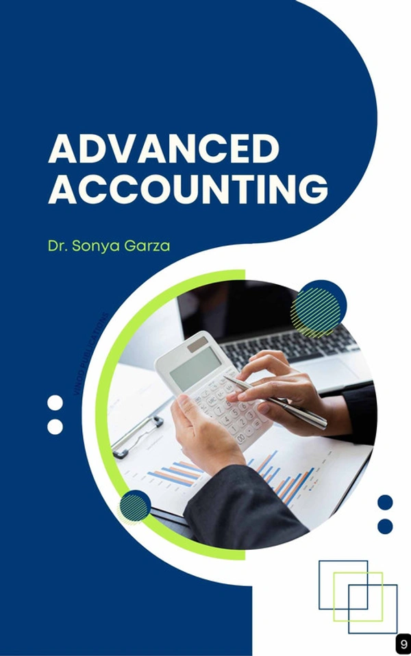 Vinod Publications ADVANCED ACCOUNTING (Z-9) BOOK by Dr. Sonya Garza - Dr. Sonya Garza