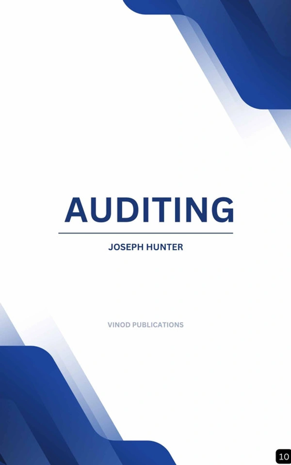 Vinod Publications AUDITING (Z-10) BOOK by Joseph Hunter - Joseph Hunter