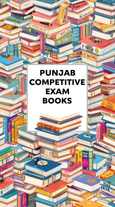 Punjab Competitive Exam Books