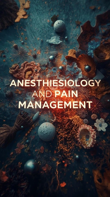 Anesthesiology and Pain Management