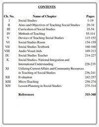 Vinod Publications Pedagogy of Social Studies - Dr. Gurmit Singh, 978-93-74178-30-0