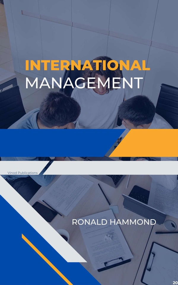 Vinod Publications INTERNATIONAL MANAGEMENT (C20) - Ronald Hammond