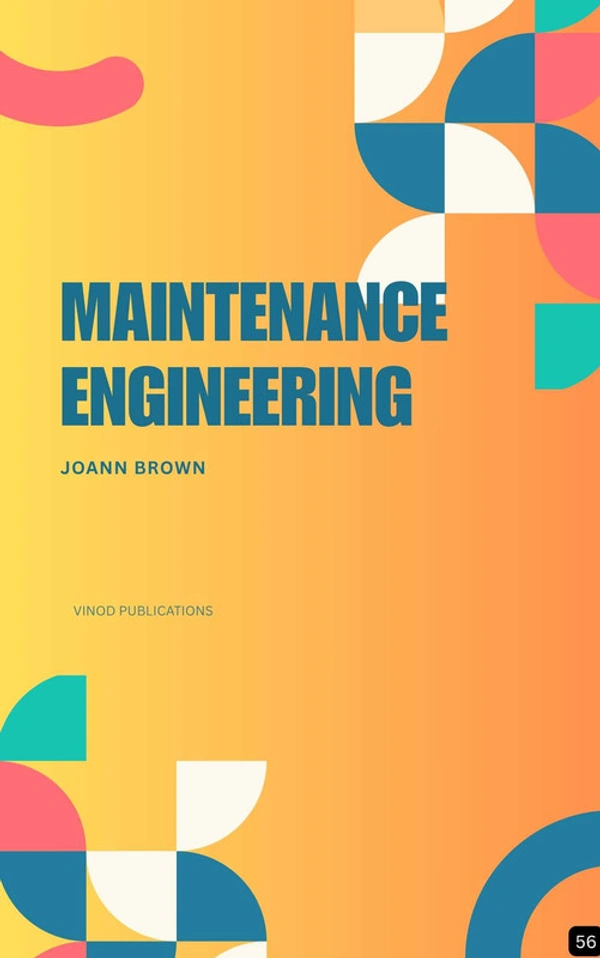 Vinod Publications MAINTENANCE ENGINEERING (Z-56) BOOK by Joann Brown - Joann Brown