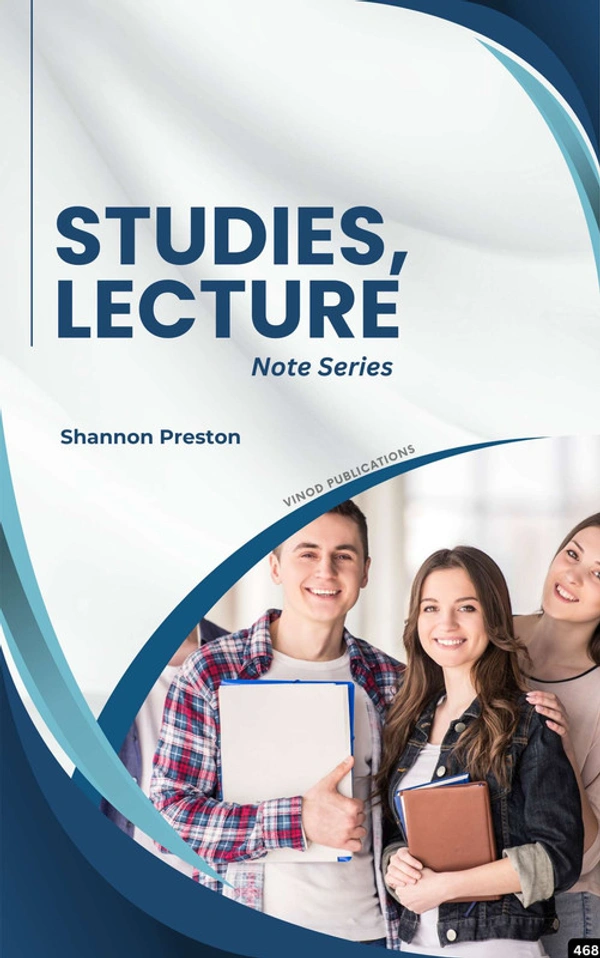 Vinod Publications STUDIES, LECTURE NOTE SERIES (C468) BOOK by Shannon Preston - Shannon Preston