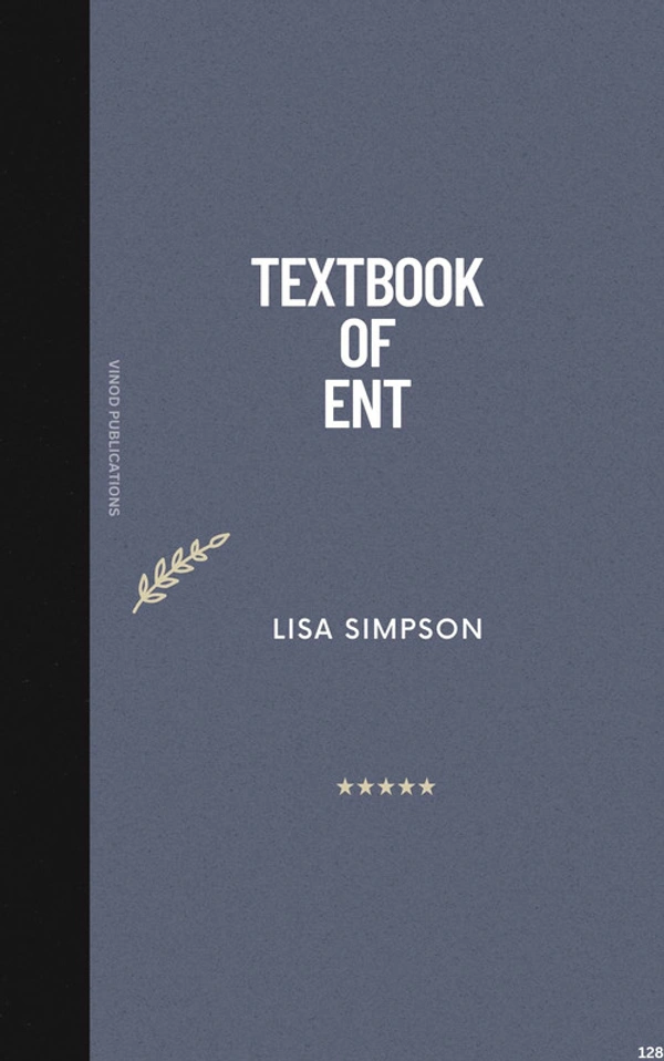 Vinod Publications TEXTBOOK OF ENT (C128) BOOK by Lisa Simpson - Lisa Simpson