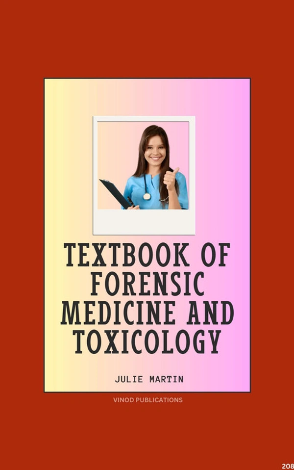 Vinod Publications TEXTBOOK OF FORENSIC MEDICINE AND TOXICOLOGY (C208) BOOK by Julie Martin - Julie Martin