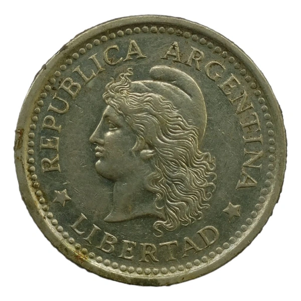 1959 Argentina 1 Peso Coin