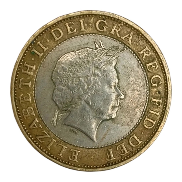 2000 U. K. 2 Pounds Coin