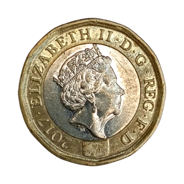 2017 U. K. 1 Pound Coin