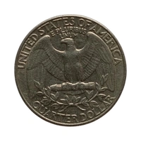 USA Quarter Dollar Coin - 1990