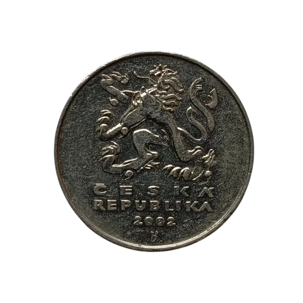 2002 Czech Republic - 5 Korun Coin