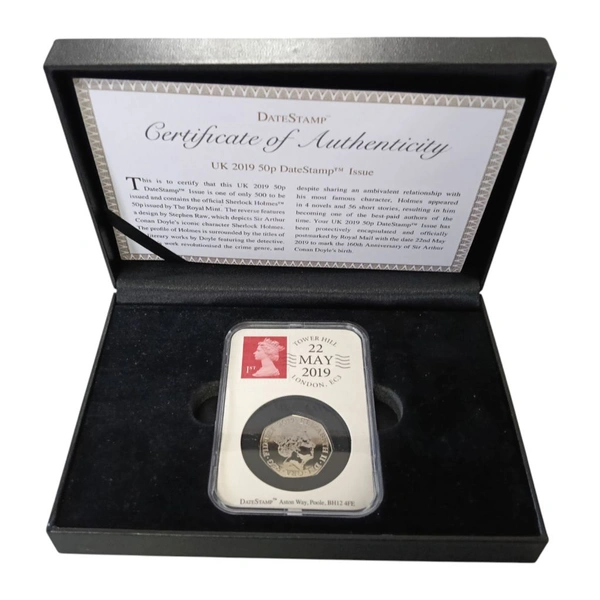 2019 UK 50p DateStamp Issue Special Edition Set (22 May 2019)
