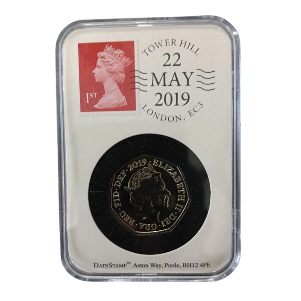 2019 UK 50p DateStamp Issue Special Edition Set (22 May 2019)