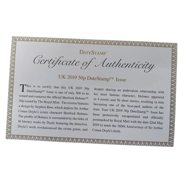 2019 UK 50p DateStamp Issue Special Edition Set (22 May 2019)