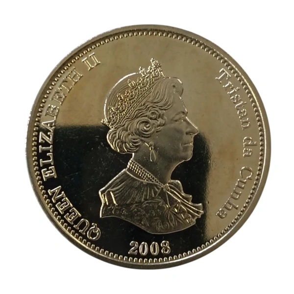 2008 Tristan Da Cunha - 1 Crown
